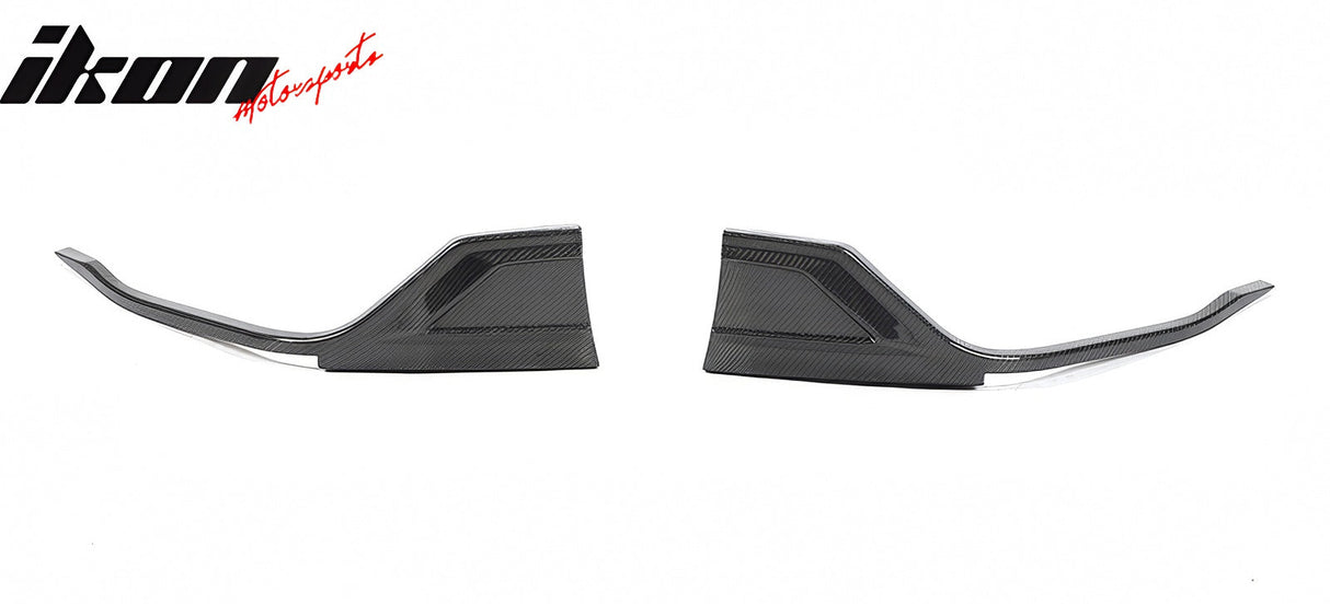 2020-2025 Toyota GR Supra MZ Speed Front Bumper Lip Gloss Carbon Fiber