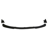 For Universal Black Front Bumper Lip Protector PU Spoiler Air Dam 3PC