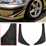 Universal Bumper Lip Splitter Canards Spats Carbon Fiber