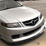 Fits Universal 1PC CS STI  Style Carbon Fiber Black Front Bumper Lip