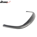 Fits Universal 1PC CS STI  Style Carbon Fiber Black Front Bumper Lip