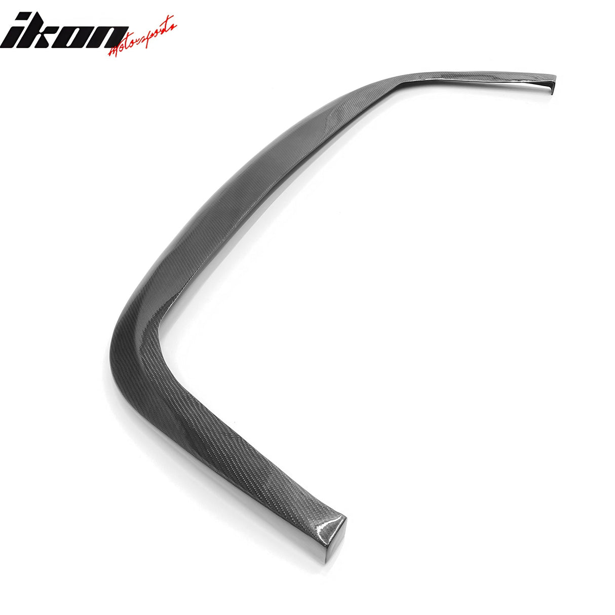 Fits Universal 1PC CS STI  Style Carbon Fiber Black Front Bumper Lip