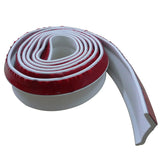 Universal 100" Quick Chin EZ Install White Front Bumper Lip Splitter