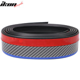 Universal Front Bumper Lip Splitter Chin Spoiler Side Skirt PVC