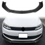 Universal Valance Front Bumper Lip Splitter Chin Spoiler 3PC PP