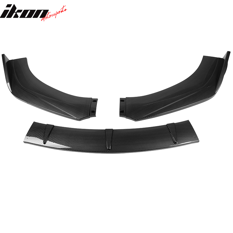 2013-2022 Nissan Sentra Front Bumper Lip Splitter PP 3PC