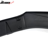 Universal Valance Front Bumper Lip Splitter Chin Spoiler 3PC PP