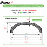 Universal Valance Front Bumper Lip Splitter Chin Spoiler 3PC PP