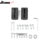 Honda Civic 62"-66" 3PCS B Style Black Front Lip with Strut Rods