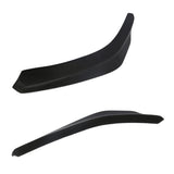 Universal 24x4" IKON Style Add On Front Bumper Lip Splitter PP 2PCS