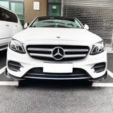 Universal 2PC Carbon Fiber Print Front Bumper Lip Splitter