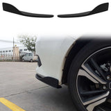 2x Universal Rear Bumper Lip Diffuser Spoiler Winglet Splitter Canard