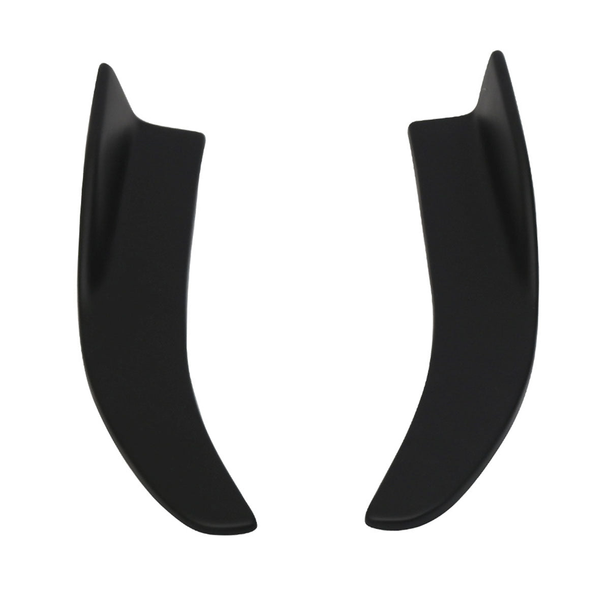 2x Universal Rear Bumper Lip Diffuser Spoiler Winglet Splitter Canard