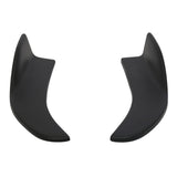 2x Universal Rear Bumper Lip Diffuser Spoiler Winglet Splitter Canard