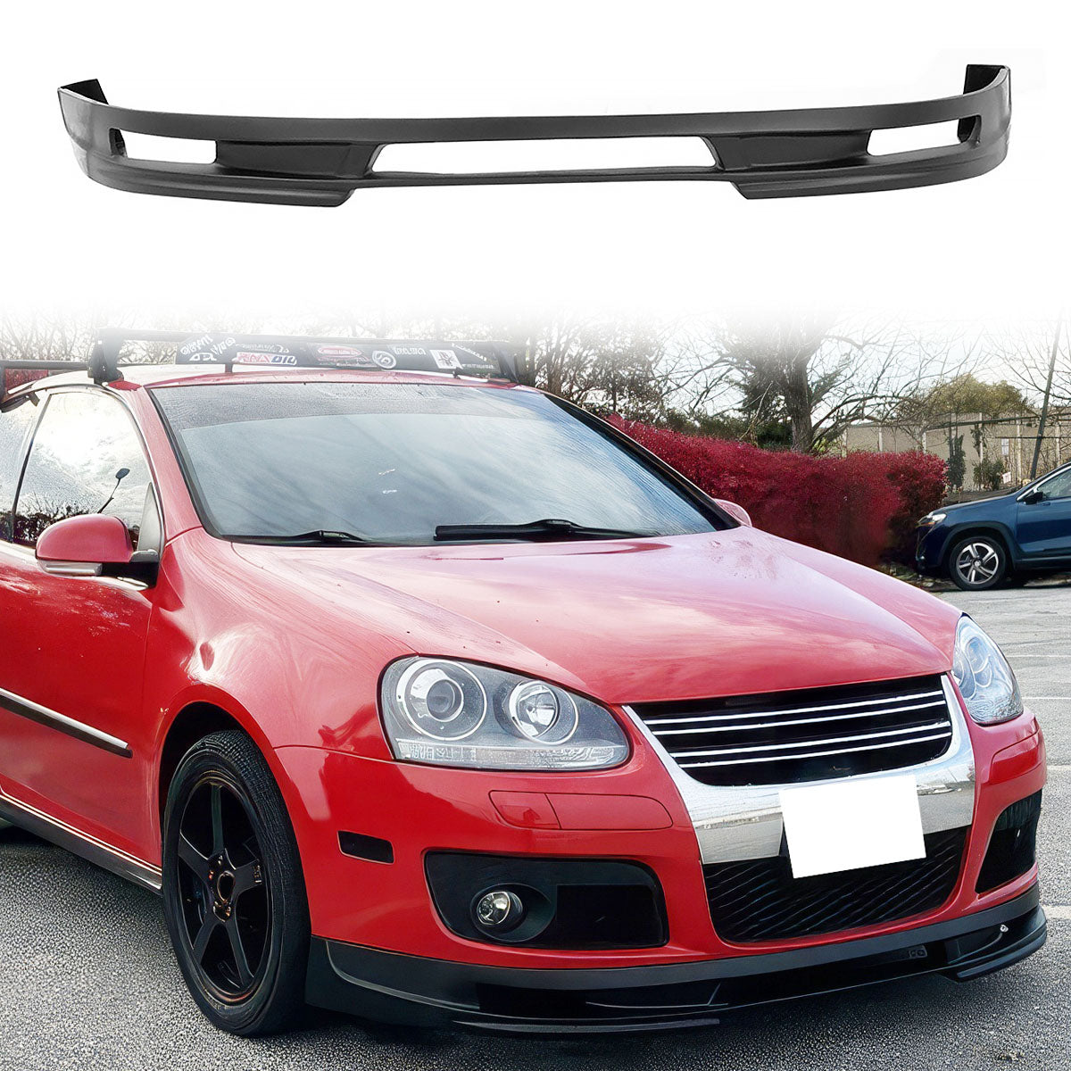 2006-2010 VW Golf GTI MK5 Jetta Type A Front Bumper Lip Spoiler PU