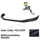 2009-2012 Volkswagen CC 4Dr Sedan Painted Front Bumper Lip Spoiler PP