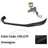 2009-2012 Volkswagen CC 4Dr Sedan Painted Front Bumper Lip Spoiler PP