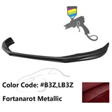 2009-2012 Volkswagen CC 4Dr Sedan Painted Front Bumper Lip Spoiler PP