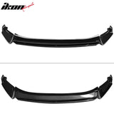 2022-2024 Volkswagen Tiguan R-Line IKON Style Gloss Black Front Bumper Lip PP 4PCS