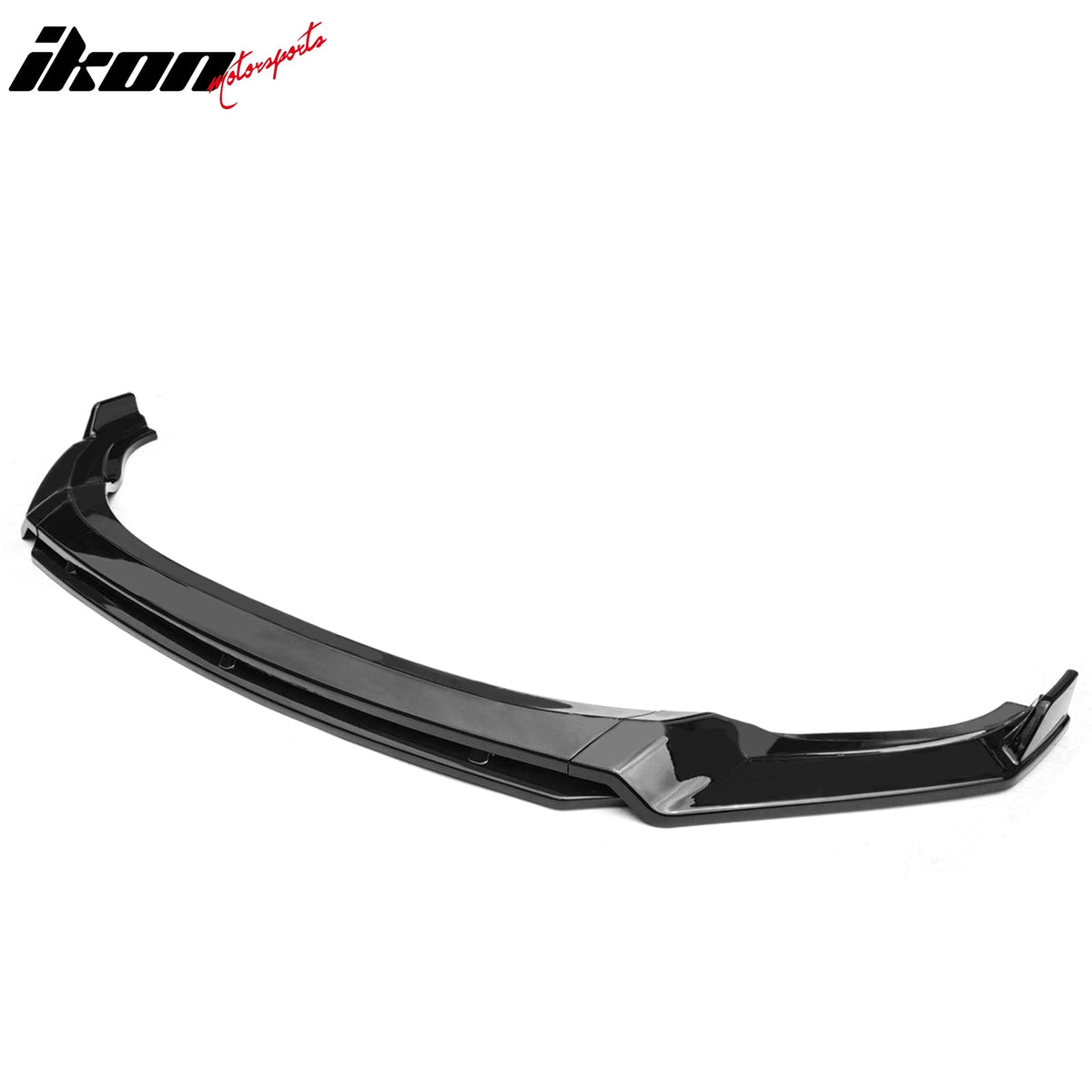 2022-2024 Volkswagen Tiguan R-Line IKON Style Gloss Black Front Bumper Lip PP 4PCS