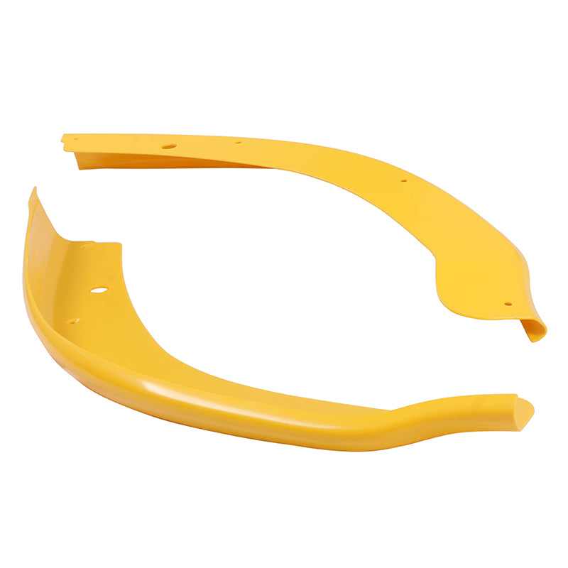 2015-2023 Chrysler 300 OE Style Yellow Front Side Corner Splitters ABS