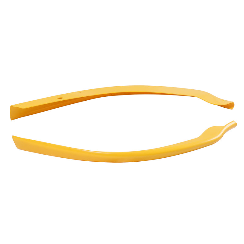 2015-2023 Chrysler 300 OE Style Yellow Front Side Corner Splitters ABS