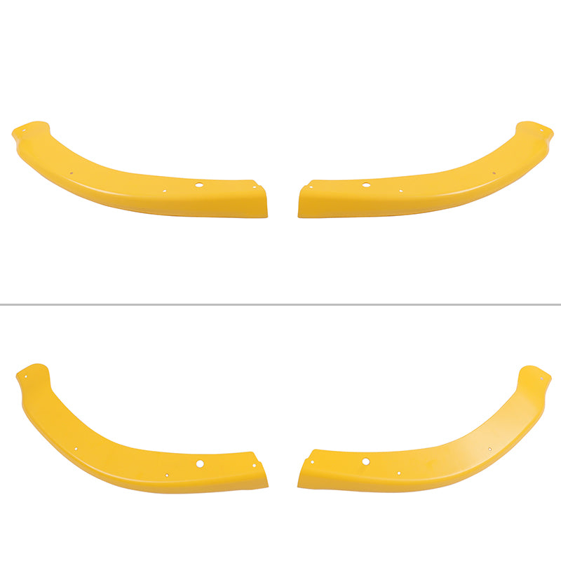 2015-2023 Chrysler 300 OE Style Yellow Front Side Corner Splitters ABS