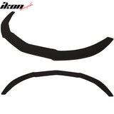 2014-2018 Benz CLA W117 Coated Textured Front Lip & Splitter Rod