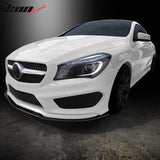 2014-2018 Mercedes-Benz C117 CLA Class Front Bumper Lip Matte Black