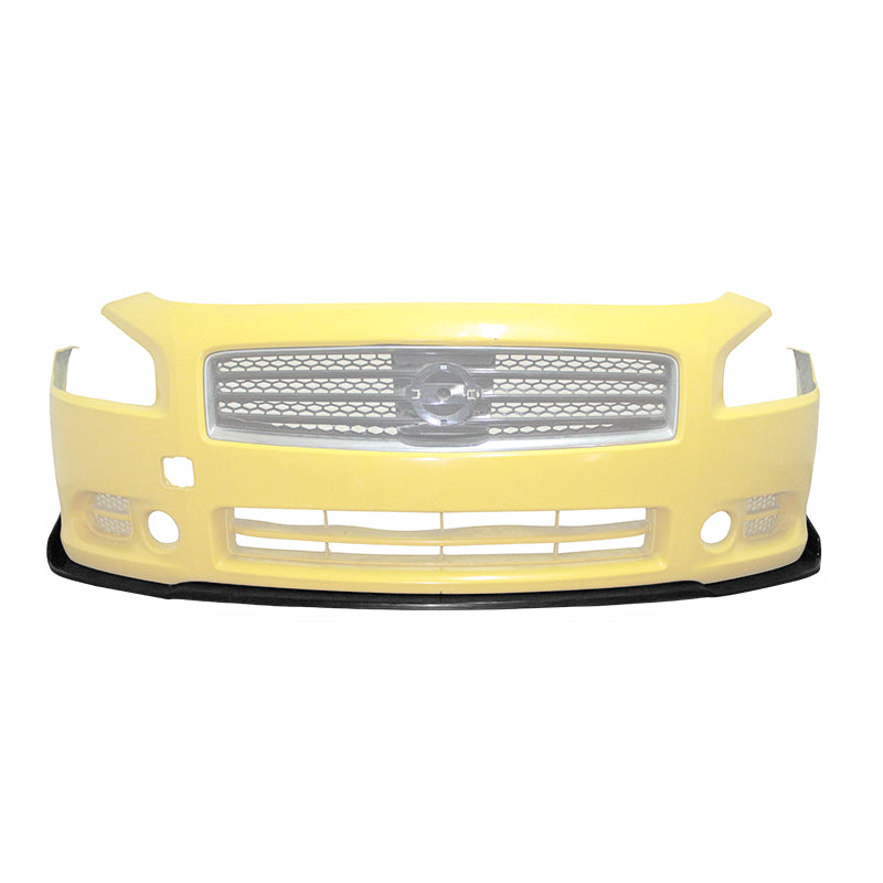 2009-2015 Nissan Maxima Front Bumper Lip Unpainted PU IKON Spoiler