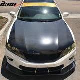 Universal RB Style Front Bumper Lip w/ Carbon Fiber Strut Rods PP