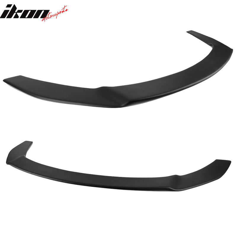 2018-2019 Toyota CHR Front Splitter Lip Matte Black PP & NEO Rods