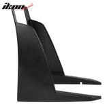 2011-2014 Dodge Charger RA Style Front Bumper Lip Spoiler Winglets PU
