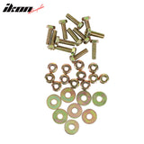 2011-2014 Dodge Charger RA Style Front Bumper Lip Spoiler Winglets PU