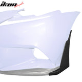 2014-2016 Lexus IS F Sport JDM Unpainted Front Bumper Winglets PU