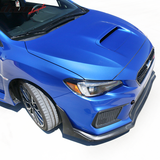 2015-2017 Subaru WRX STI CS Style Front Bumper Lip Winglet PU