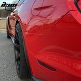 2015-2023 Ford Mustang Black 2PCS Front Rear Mud Flaps Splash Guards