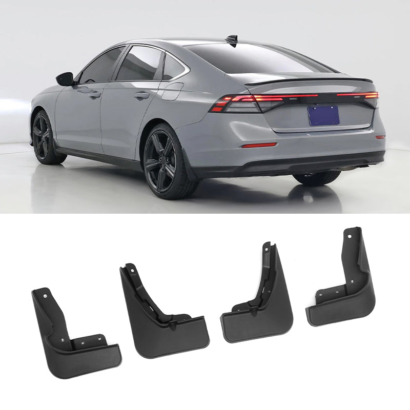 2023-2026 Honda Accord 11th Gen Front Rear Mud Flaps Splash Guards PP