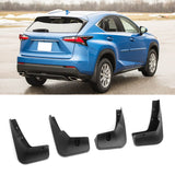 Front & Rear Mud Flaps Splash Guards for Lexus NX200t NX300h 2015-2017 PP