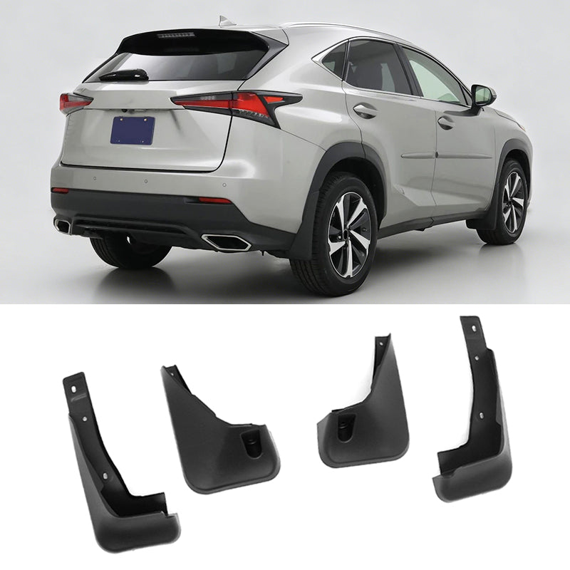 2018-2021 Lexus NX300 Non-Hybrid Front Rear Mud Flaps Splash Guards PP