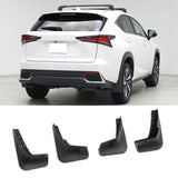 2018-2021 Lexus NX300h Hybrid Front & Rear Mud Flaps Splash Guards PP