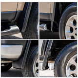 Mud Flaps Splash Guards for Toyota FJ Cruiser 2007-2014 w/ Fender Flares PP