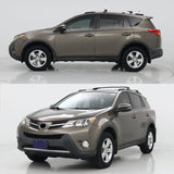 Front Rear Mud Flaps Wheel Arch Splash Guards for Toyota RAV4 2013-2015 PP