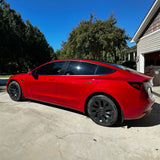 2017-2023 Tesla Model 3 Matte Black Fender Mud Guards Splash Flaps PP