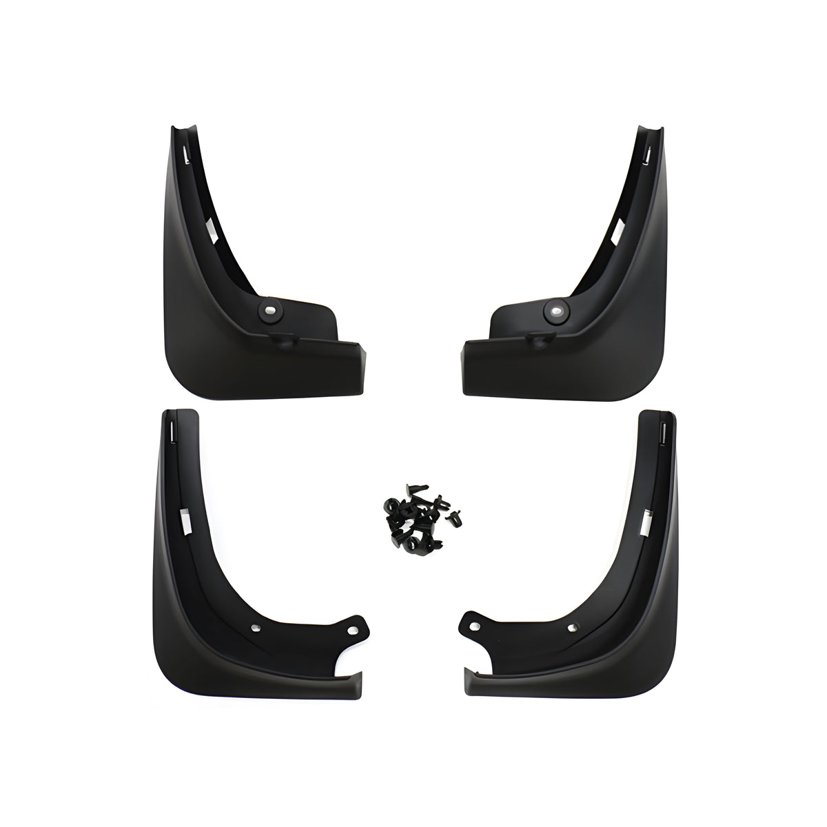 2017-2023 Tesla Model 3 Matte Black Fender Mud Guards Splash Flaps PP