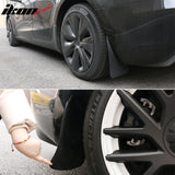 2024-2025 Tesla Model 3 OE Style Front Rear Mud Flaps Splash Guards PP