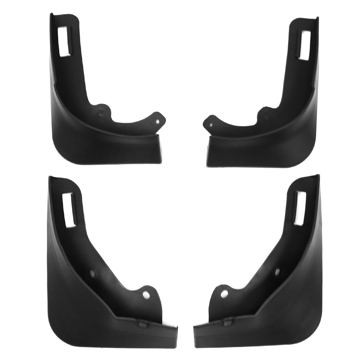 Fender Mud Guards Splash Flaps for Tesla Model Y 2020-2024 Black PP