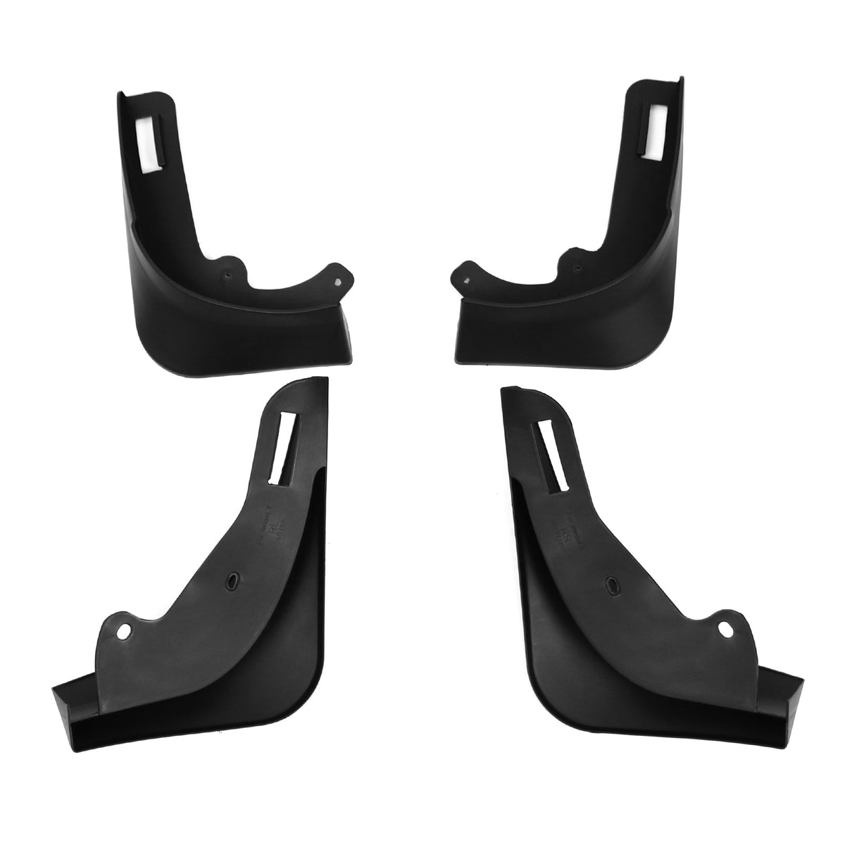Fender Mud Guards Splash Flaps for Tesla Model Y 2020-2024 Black PP