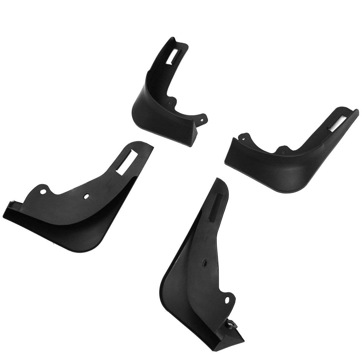 Fender Mud Guards Splash Flaps for Tesla Model Y 2020-2024 Black PP