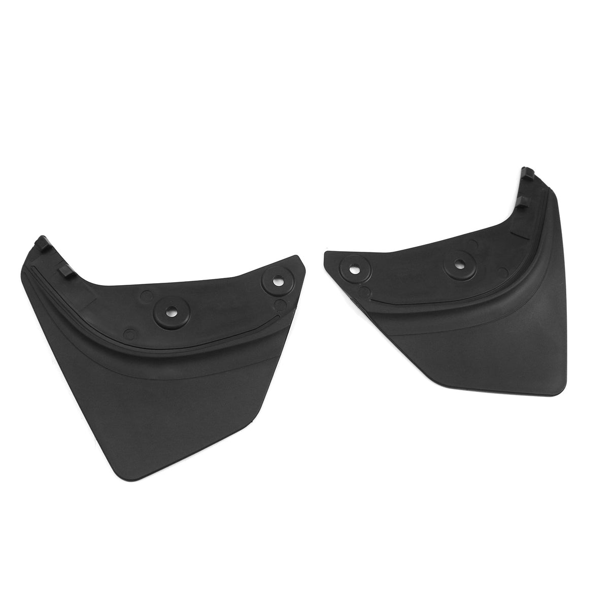 Black OE Fender Mud Guards Splash Flaps for Tesla Model Y 2020-2024 TPE
